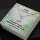 Peace I Leave With You (John 14:27) | Eternal Hope Pendant Necklace