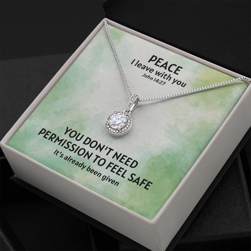 Peace I Leave With You (John 14:27) | Eternal Hope Pendant Necklace