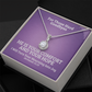 I Will Turn Your Mourning Into Joy (Jeremiah 31:13) | Eternal Hope Pendant Necklace