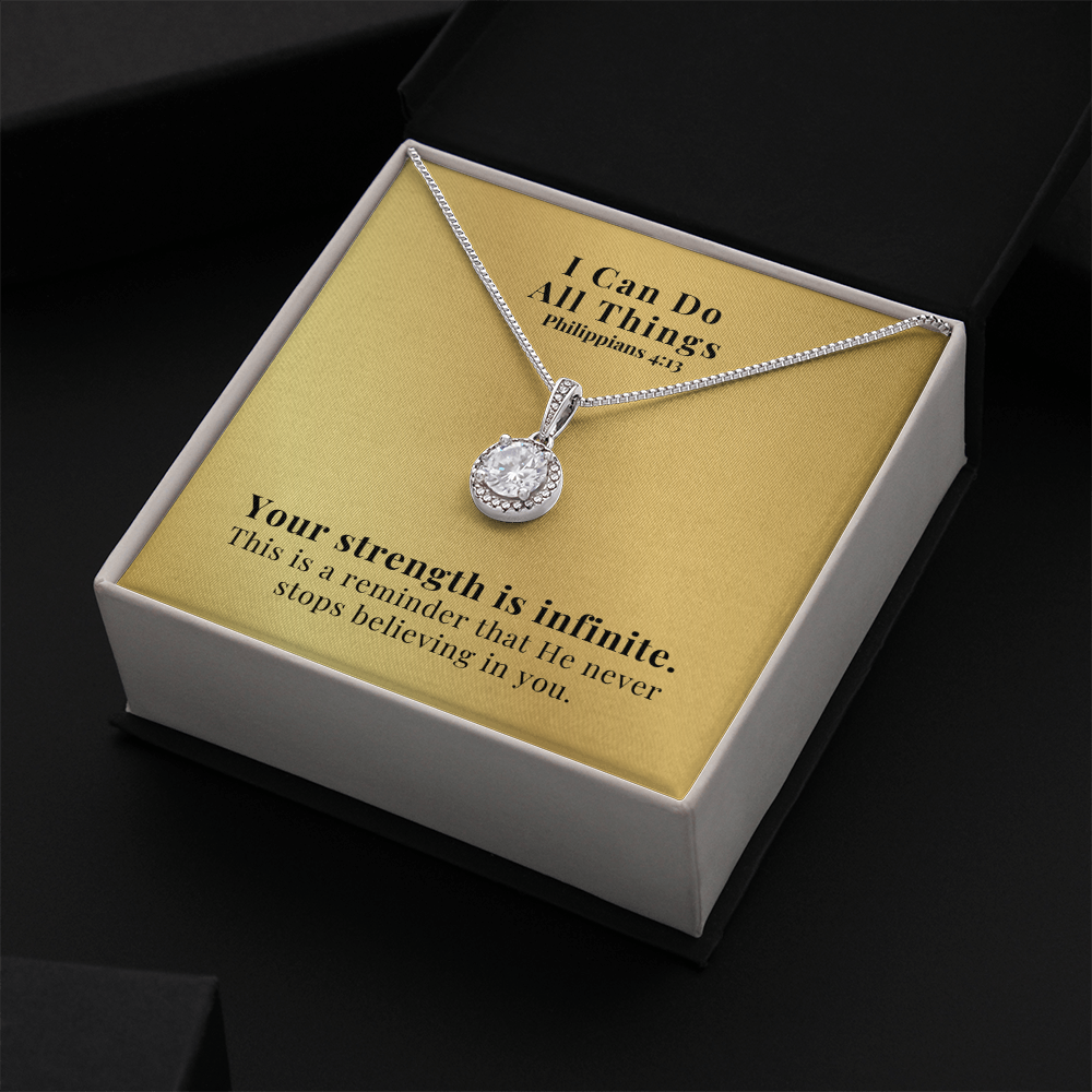 I Can Do All Things (Philippians 4:13) | Eternal Hope Pendant Necklace