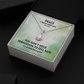 Peace I Leave With You (John 14:27) | Eternal Hope Pendant Necklace