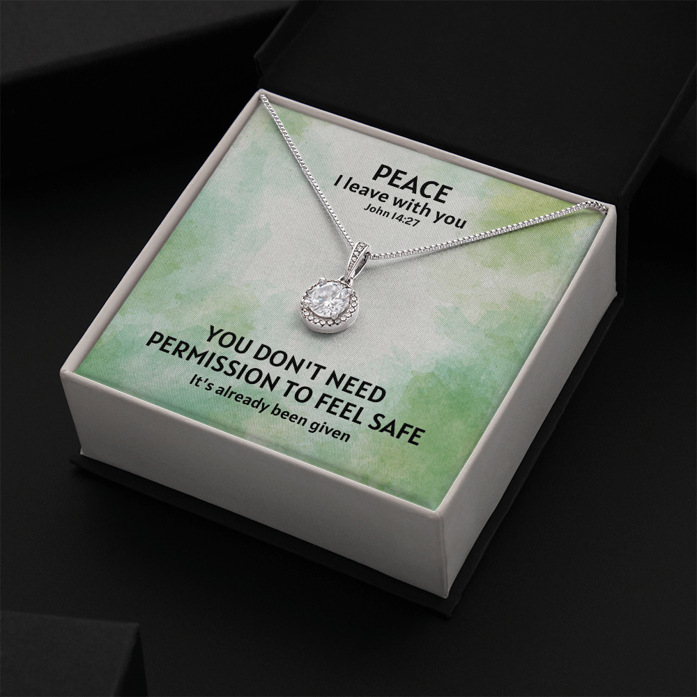 Peace I Leave With You (John 14:27) | Eternal Hope Pendant Necklace