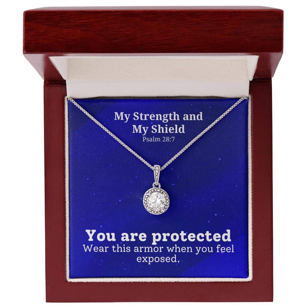 My Strength and My Shield (Psalm 28:7) | Eternal Hope Pendant Necklace