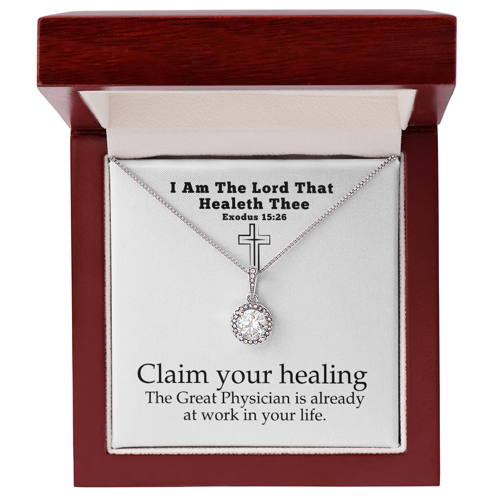 I Am The Lord That Healeth Thee (Exodus 15:26) | Eternal Hope Pendant Necklace