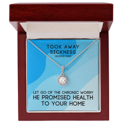 Took Away Sickness (Exodus 23:25) | Eternal Hope Pendant Necklace