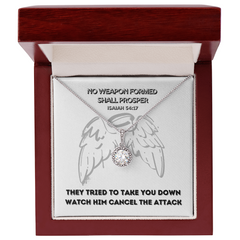 No Weapon Formed Shall Prosper (Isaiah 54:17) | Eternal Hope Pendant Necklace