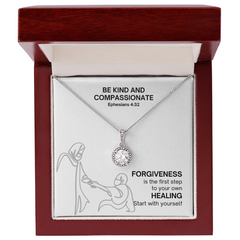 Be Kind And Compassionate (Ephesians 4:32) | Eternal Hope Pendant Necklace