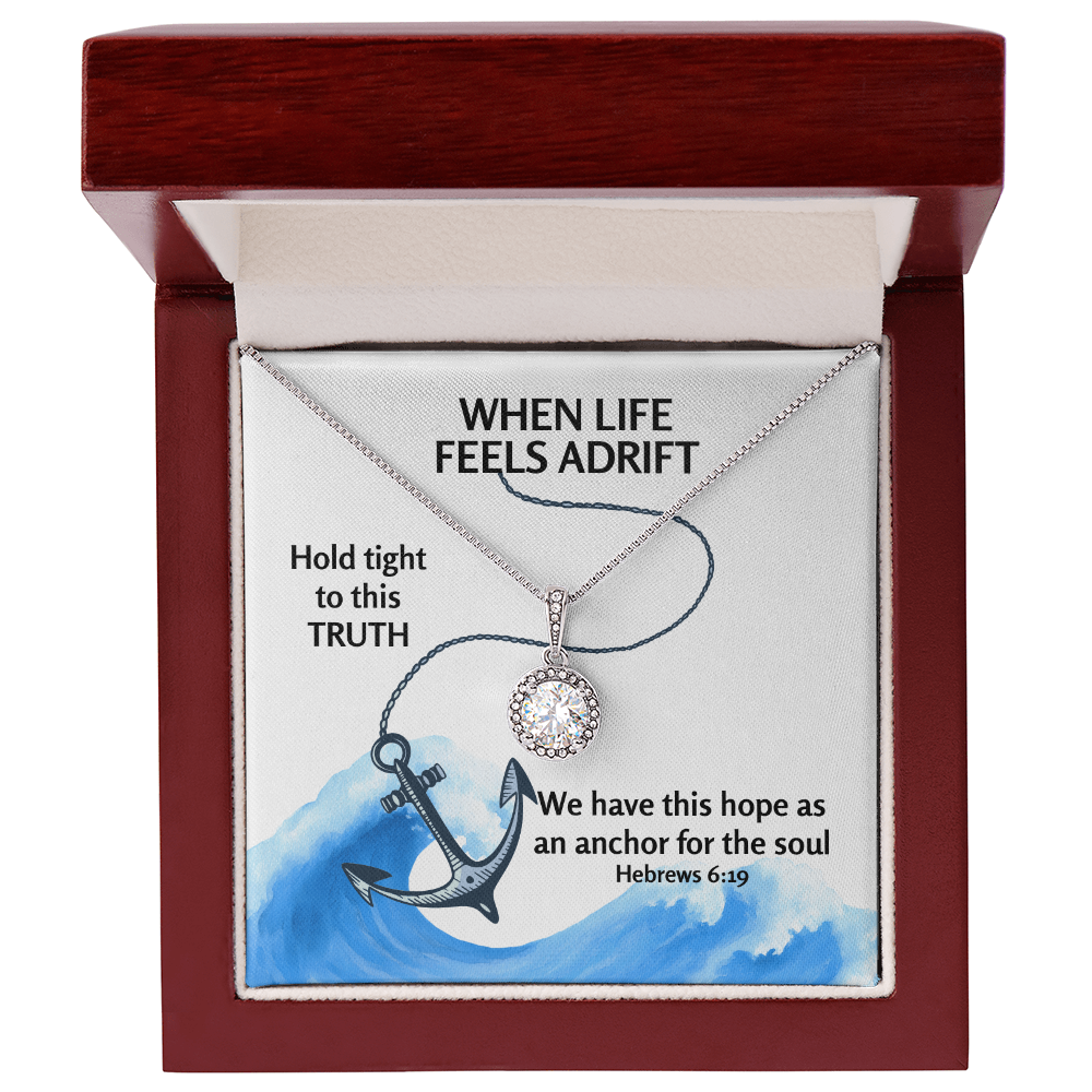 Hope Anchors The Soul (Hebrews 6:19) | Eternal Hope Pendant Necklace