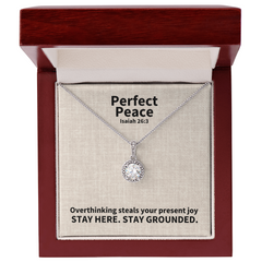Perfect Peace (Isaiah 26:3) | Eternal Hope Pendant Necklace