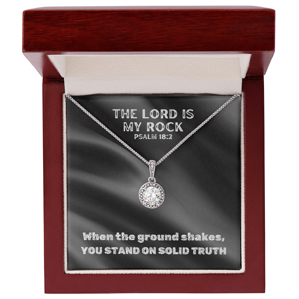 The Lord Is My Rock (Psalm 18:2) | Eternal Hope Pendant Necklace
