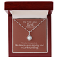 He Will Give  Rest (Matthew 11:28) | Eternal Hope Pendant Necklace