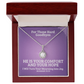 I Will Turn Your Mourning Into Joy (Jeremiah 31:13) | Eternal Hope Pendant Necklace