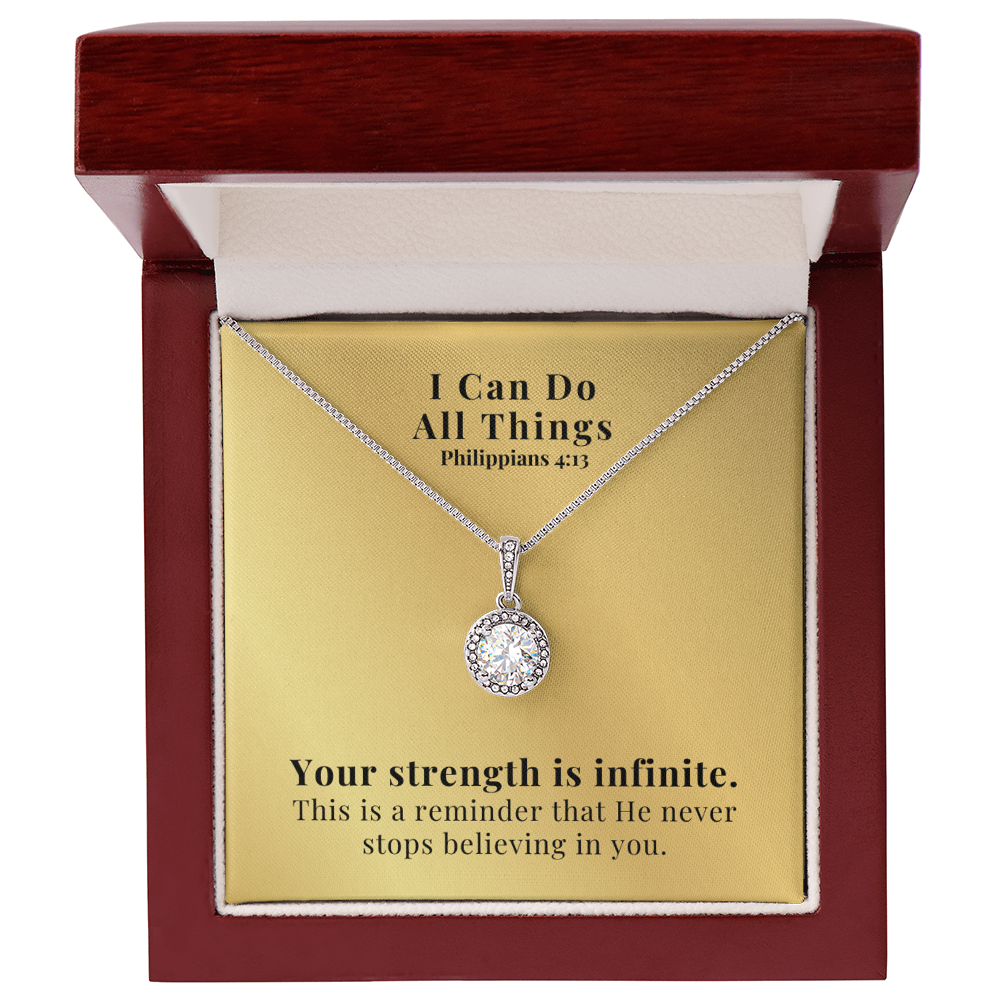 I Can Do All Things (Philippians 4:13) | Eternal Hope Pendant Necklace