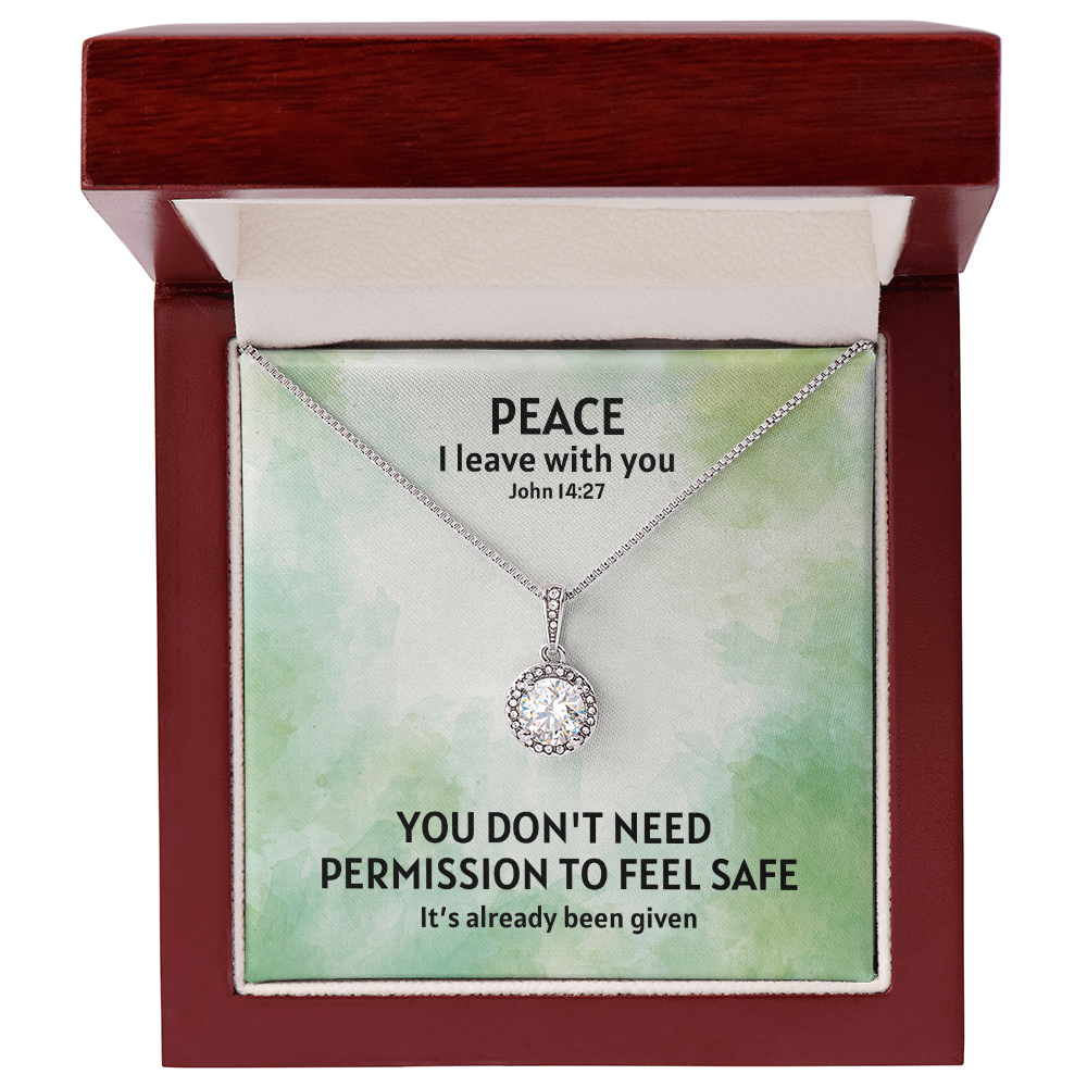 Peace I Leave With You (John 14:27) | Eternal Hope Pendant Necklace