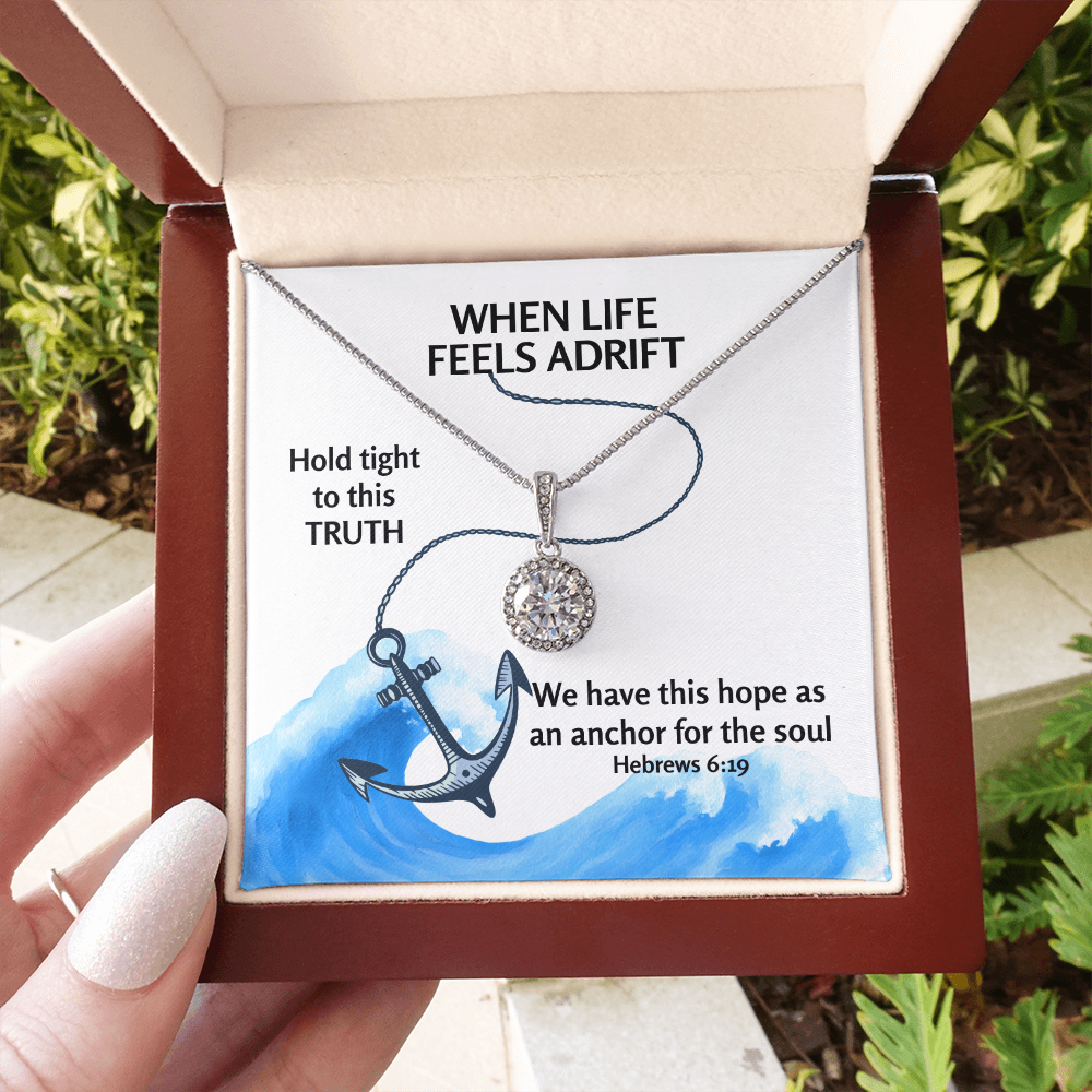 Hope Anchors The Soul (Hebrews 6:19) | Eternal Hope Pendant Necklace