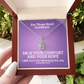 I Will Turn Your Mourning Into Joy (Jeremiah 31:13) | Eternal Hope Pendant Necklace