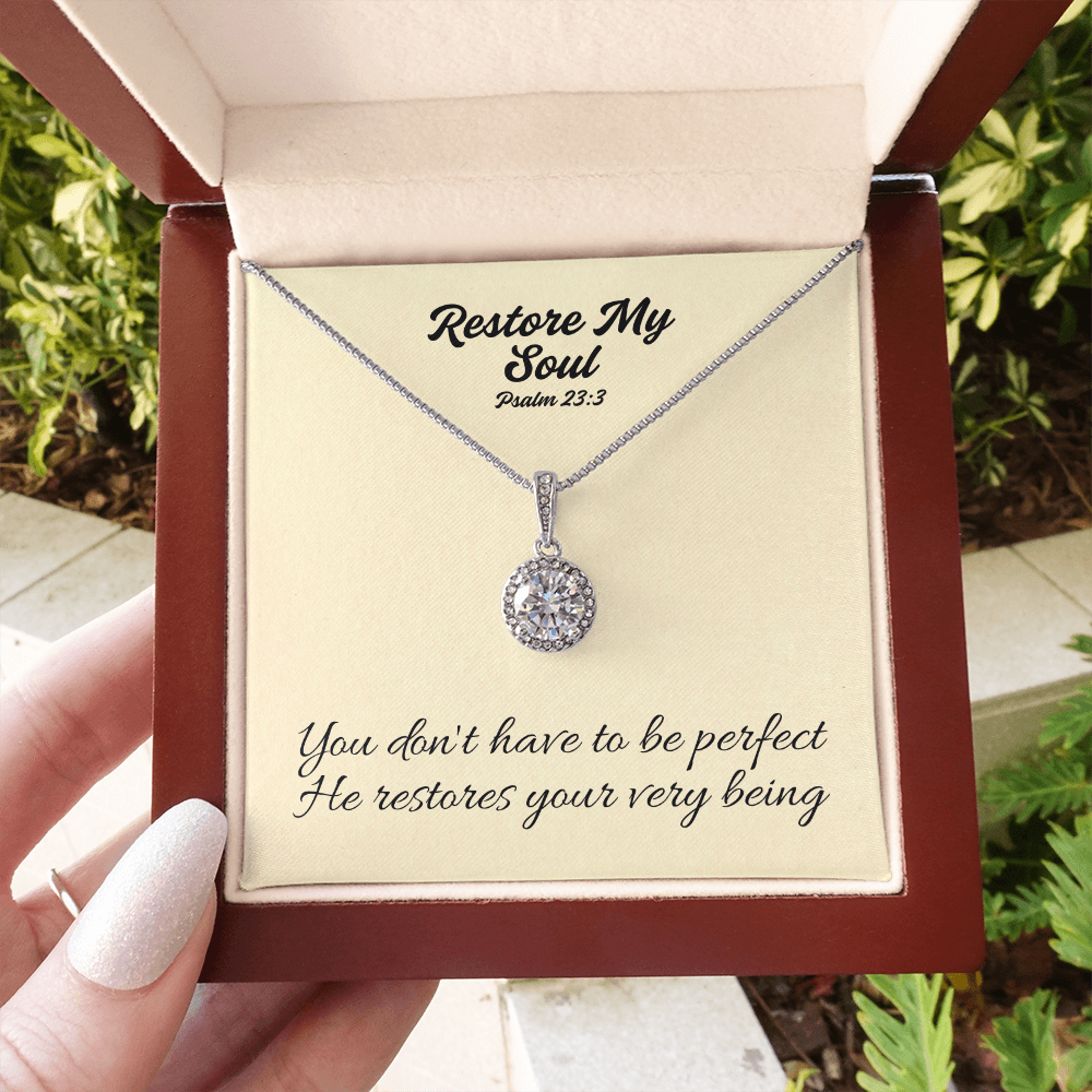 Restore My Soul (Psalm 23:3) | Eternal Hope Pendant Necklace