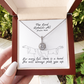 The Lord Upholds All (Psalm 145:14) | Eternal Hope Pendant Necklace