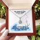 The Word Of The Lord Is Right (Psalm 33:4) | Eternal Hope Pendant Necklace