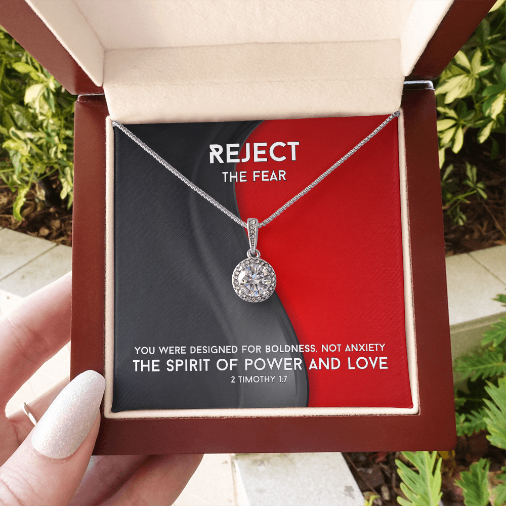 The Spirit Of Power And Love (2 Timothy 1:7) | Eternal Hope Pendant Necklace