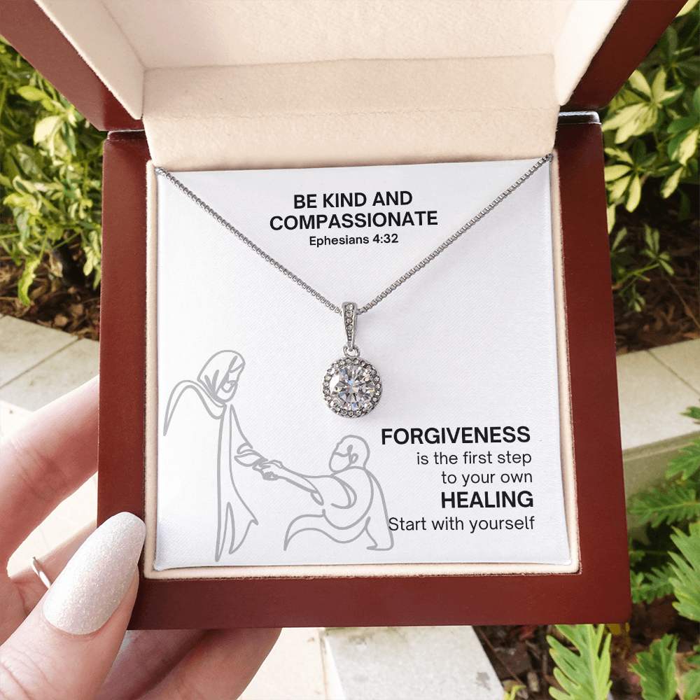 Be Kind And Compassionate (Ephesians 4:32) | Eternal Hope Pendant Necklace