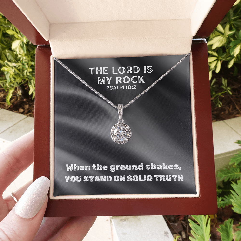 The Lord Is My Rock (Psalm 18:2) | Eternal Hope Pendant Necklace