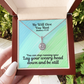He Will Give You Rest (Matthew 11:28) | Eternal Hope Pendant Necklace