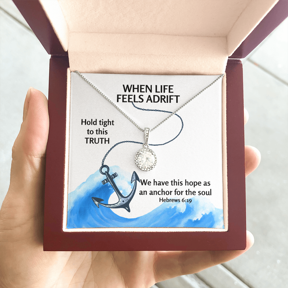 Hope Anchors The Soul (Hebrews 6:19) | Eternal Hope Pendant Necklace