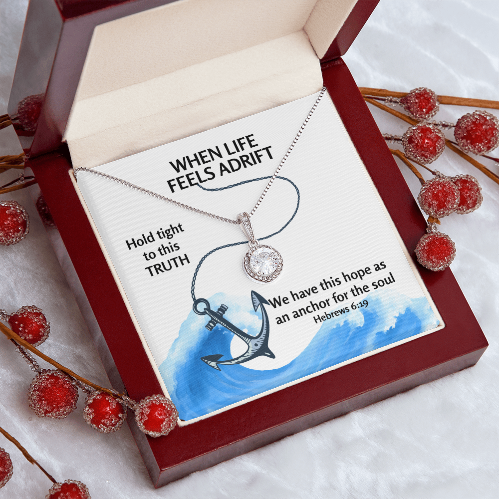 Hope Anchors The Soul (Hebrews 6:19) | Eternal Hope Pendant Necklace