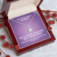 I Will Turn Your Mourning Into Joy (Jeremiah 31:13) | Eternal Hope Pendant Necklace