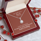 He Will Give  Rest (Matthew 11:28) | Eternal Hope Pendant Necklace