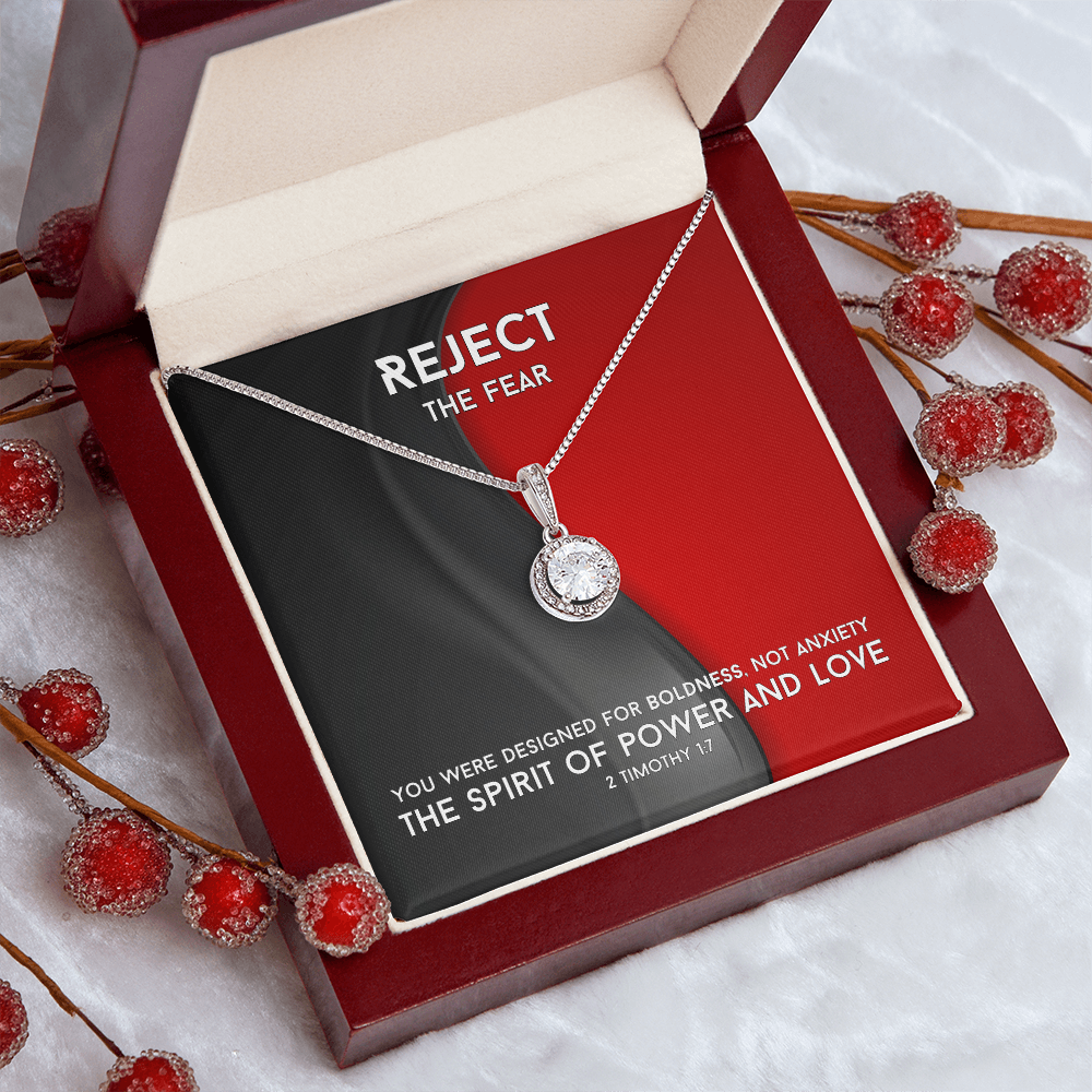 The Spirit Of Power And Love (2 Timothy 1:7) | Eternal Hope Pendant Necklace