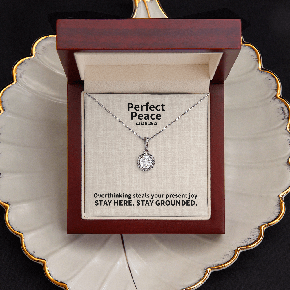 Perfect Peace (Isaiah 26:3) | Eternal Hope Pendant Necklace