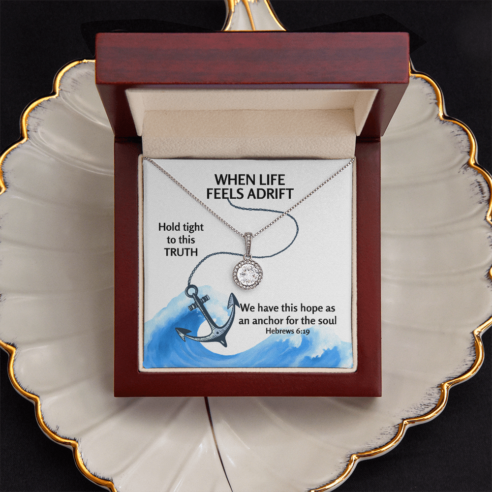 Hope Anchors The Soul (Hebrews 6:19) | Eternal Hope Pendant Necklace