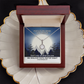 We Walk By Faith, Not By Sight (2 Corinthians 5:7) | Eternal Hope Pendant Necklace