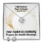 I Will Restore Their Fortunes (Jeremiah 30:18) | Love Knot Necklace & Earring Set