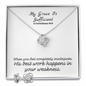 My Grace Is Sufficient (2 Corinthians 12:9) | Love Knot Necklace & Earring Set