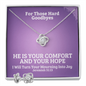 I Will Turn Your Mourning Into Joy (Jeremiah 31:13) | Love Knot Necklace & Earring Set