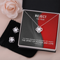 The Spirit Of Power And Love (2 Timothy 1:7) | Love Knot Necklace & Earring Set