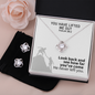 You Have Lifted Me Out (Psalm 30:2) | Love Knot Necklace & Earring Set