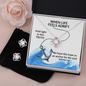 Hope Anchors The Soul (Hebrews 6:19) | Love Knot Necklace & Earring Set