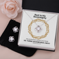 He Turns Sicknesses Away (Deuteronomy 7:15) | Love Knot Necklace & Earring Set