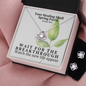 Your Healing Shall Spring Forth (Isaiah 58:8) | Love Knot Necklace & Earring Set