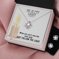 He Is My Light (Psalm 27:1) | Love Knot Necklace & Earring Set
