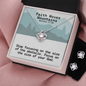 Faith Moves Mountains (Matthew 17:20) | Love Knot Necklace & Earring Set