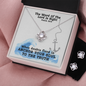 The Word Of The Lord Is Right (Psalm 33:4) | Love Knot Necklace & Earring Set
