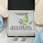 Your Healing Shall Spring Forth (Isaiah 58:8) | Love Knot Necklace & Earring Set