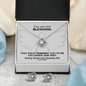 Doing Good And Healing All (Acts 10:38) | Love Knot Necklace & Earring Set