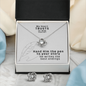 My Heart Trusts In Him (Psalm 28:7) | Love Knot Necklace & Earring Set