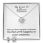 My Grace Is Sufficient (2 Corinthians 12:9) | Love Knot Necklace & Earring Set